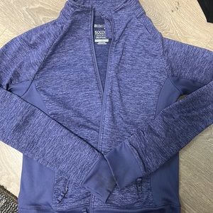 activewear zip up, sweat wicking jacket